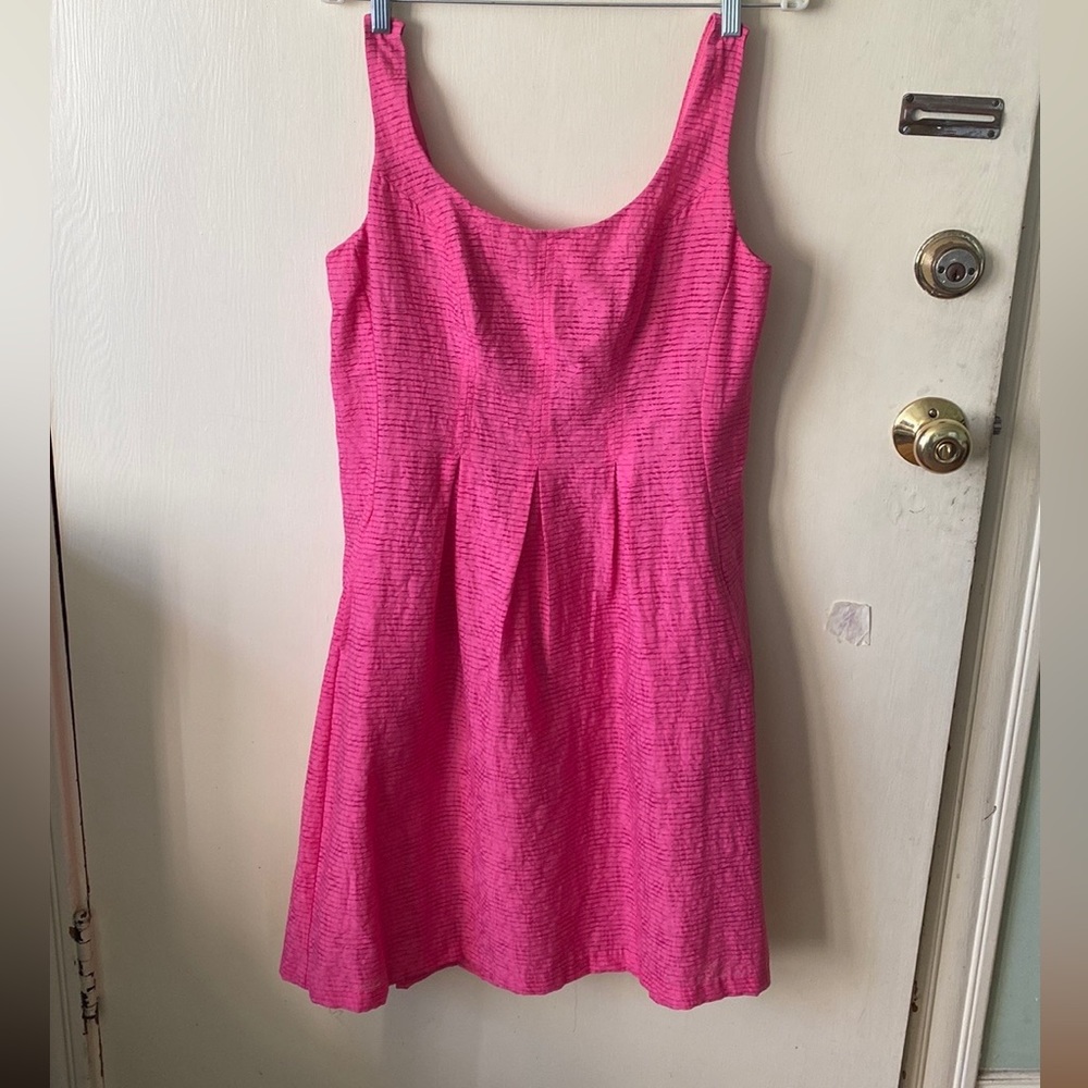 Nine West pink sleeveless cocktail dress size 10